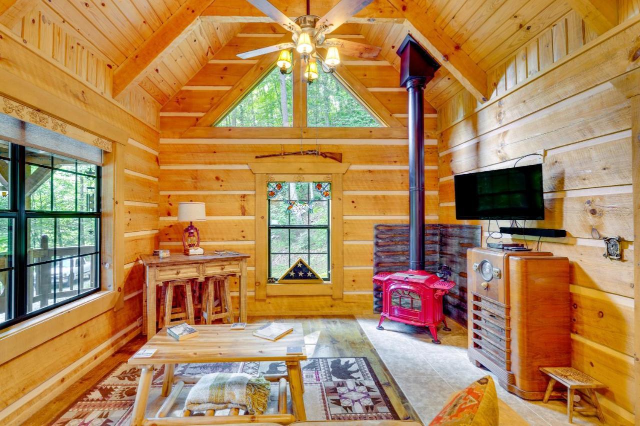 הוילה Bean Station Cozy Log Cabin On 11 Acres 3 Mi To Cherokee Lake! מראה חיצוני תמונה